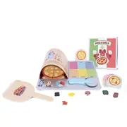 Bluey - Wooden Pizza Girls Set, Activity Toy, Ages 3+