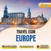 [eSIM] Travel eSIM for Europe to 30 days _ highspeed 4G data _ Unlimited 3G