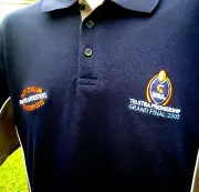 NRL PENRITH PANTHERS v ROOSTERS Grand Final 2003 Event Polo Shirt - NEW!