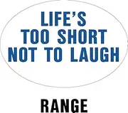 Knockout 280 'Life's Too Short not to Laugh' Hitch Cover