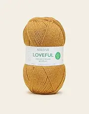 [Sirdar] Loveful Recyled Acrylic Yarn, Ochre, 100g