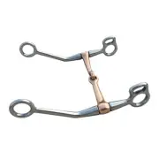 Full Cheek Snaffle Bit with Copper Mouth for Optimal Horse Performance