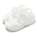 【CROCS】涼鞋 CLASSIC MEGA CRUSH SANDAL 男鞋 女鞋 白 光輪涼鞋 超厚底 卡駱馳(207989100)