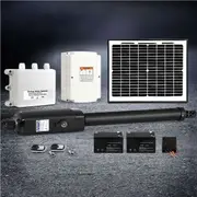 Lockmaster Single Swing Gate Opener 600KG 10W Solar Panel