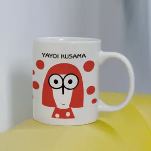 日本大師草間彌生波點YAYOIKUSAMA馬克杯 咖啡杯限定情侶早餐杯