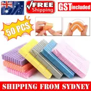 50PCS Mini Nail File File Beauty Polishing Block Nail Polish Nail Sanding Buffer