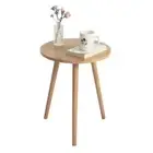 Side Table Round Small Accent Table Nightstand Modern End Table for Living Ro...