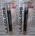 2 L.A. Colors Contour Stick CBCS287 CBCS285 *LIGHT & HIGHLIGHTER* Duo Lot Set BN