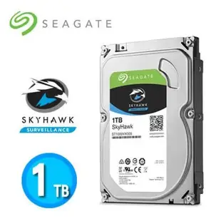 Seagate SkyHawk 監控鷹3.5吋1TB 1T 2TB 2T 3TB 3T 4TB 監控硬碟