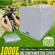 1000L IBC Container Cover UV Protection Foil Hood Cover Hood Rainwater ZLOVE