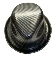 Hydro Dipped Carbon Fiber Fedora Mikes Pro Lid novelty helmet