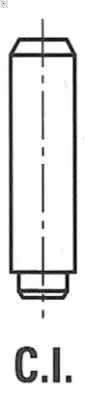 Valve guide FRECCIA G11341 for IVECO TRAKKER I 12.9 2004-2012