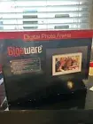 NEW•GIGAWARE 7” High Resolution DIGITAL PHOTO FRAME•Black Wood•SD, MS, MMC Slots