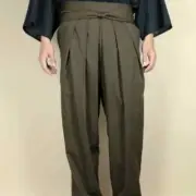 HAKAMA PANTS (BROWN) SHINOBI STYLE
