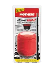 Mothers 05143 Power Ball2 Metal Polishing Tool with 10” Quick Swap Bit Extension