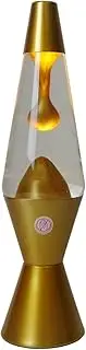EOE Lava Table Lamp, 36 cm Height, Metallic Gold
