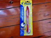 Pilot Frixion Clicker Fine Erasable Gel Pen Red