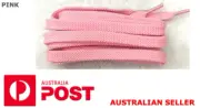 120cm Flat Classic Shoe Laces Double Hollow Casual Boot Sport Shoelace Pink