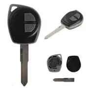 Remote Key Fob Shell Case 2 Buttons +Uncut Blade for Suzuki Vauxhall Agila Keyle
