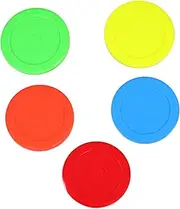 Generic 5pcs Air Hockey Tabletop Accessories for Fun Games Mini for Home Office Play