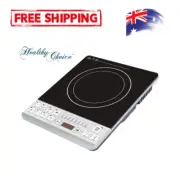 2000W Electric Portable Induction Cooktop/Cooker LED Display BLK