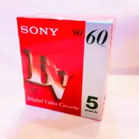 在飛比找蝦皮購物優惠-［全新］SONY 高畫質數位MiNi DV帶5DVM60R3