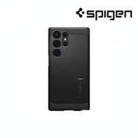 在飛比找樂天市場購物網優惠-SPIGEN-S23 Ultra 酷黑隱形支架保護殼-黑【A