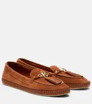 [Jimmy Choo] Jimmy Choo Fabien suede loafers AU 8.5 brown