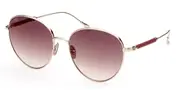 TODS TO0303 28G Men's Sunglasses Gold Size 58