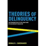 THEORIES OF DELINQUENCY: AN EXAMINATION OF EXPLANATIONS OF DELINQUENT BEHAVIOR