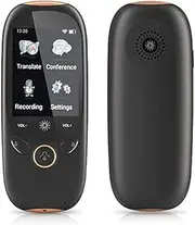 Smart Voice Translator Device with Touch Screen Wifi Two Way Real Time Instant Language Translator Support 75 Languages for Learning Travelling Business Bathing in sunlight Learned extensively FANDIAO