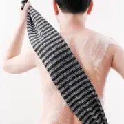 Rubbing Washcloth Bath Brush For Back Towels Exfoliating Scrub Shower Spon_JU