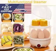 New Multi Function Double Layer Egg Steamer Electric Egg Cooker Kitchen Cooking