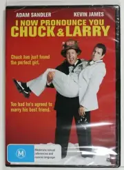 I Now Pronounce You Chuck And Larry - Adam Sandler Kevin James: Region 4 DVD New