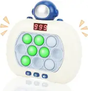 Quick Push Pop Game Fast Push Bubble Game Console Pop Game Fidget Toys Light ...