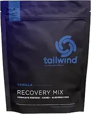 Tailwind Nutrition Rebuild Recovery 15 Serving Vanilla. Resealable Bag. Vegan with Complete Protein