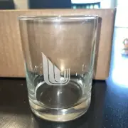 NEW Etched Whiskey/Tumbler Glasses, Set of 4