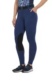 Kerrits Performance Knee Patch Pocket Tight - Lapis