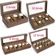 Watch Box Case Storage Display Jewelry Collection Case Organiser Holder for Gift