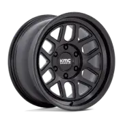 17X8.5 KMC KM446 MESA FORGED MONOBLOCK 6X5.5 -10MM SATIN BLACK