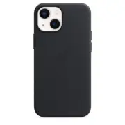 For Apple iPhone 13 Mini Leather MagSafe Case Midnight (Black)