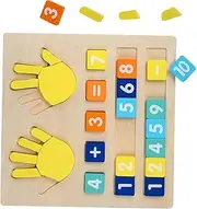 BRIGHTFUFU 1Set Cognitive for Early Math Learning Safe Educational Plaything for Addition Subtraction Counting Activity for Kindergarten Home Use