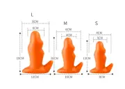 anal butt gape plug anus silicone dildo lube but big lubricant dong sex 46