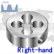 1pc TR8x1.5mm right-hand high quality trapezoidal drive HSS thread die TR8-1.5