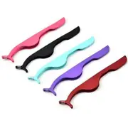 False Eyelash Clip Tweezers Beauty Tool Remover Nipper Extension Applicator
