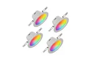 4PK Nanoleaf Essentials Colour Smart LED Downlight Light Bulb Matter Compatible