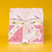 SPRINGTIME Posh Peanut Hello Kitty MINKY LUXETTE Patoo Blanket BAMBOO Pastel