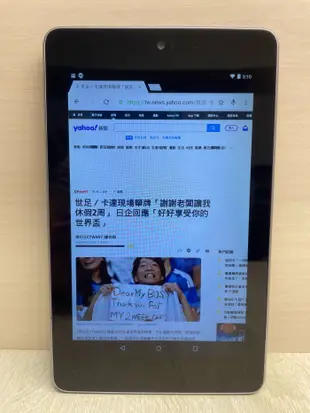 ASUS  32G平板零件機  ASUS Nexus 7  32G 殺肉機 報帳機 二手