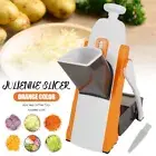 Safe Mandoline Vegetable Slicer Adjustable Vegetable Chopper Mandolin Kitchen AU