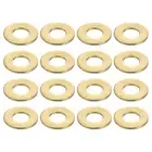 300Pcs Brass Flat Washer, M3x7x0.5mm Brass Washer Assortment for Screws Bolts